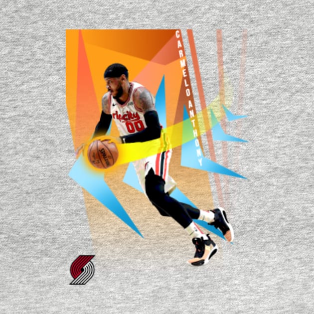 retro feel carmelo anthony by 10thstreet